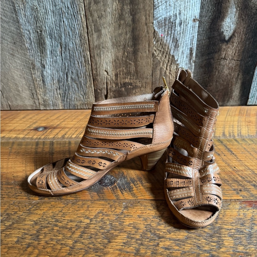 Pikolinos Java strappy gladiator sandals Size 40 = 9-9.5 - Picture 2 of 14